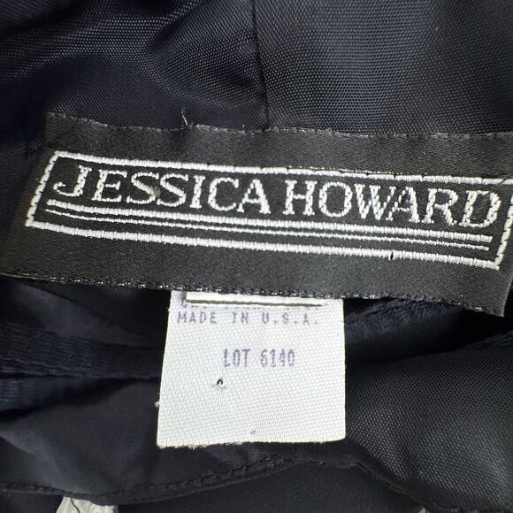 Vintage Jessica Howard Party Dress Womens 8 Pearl Prom Wedding Homecoming 90s - Picture 11 of 16